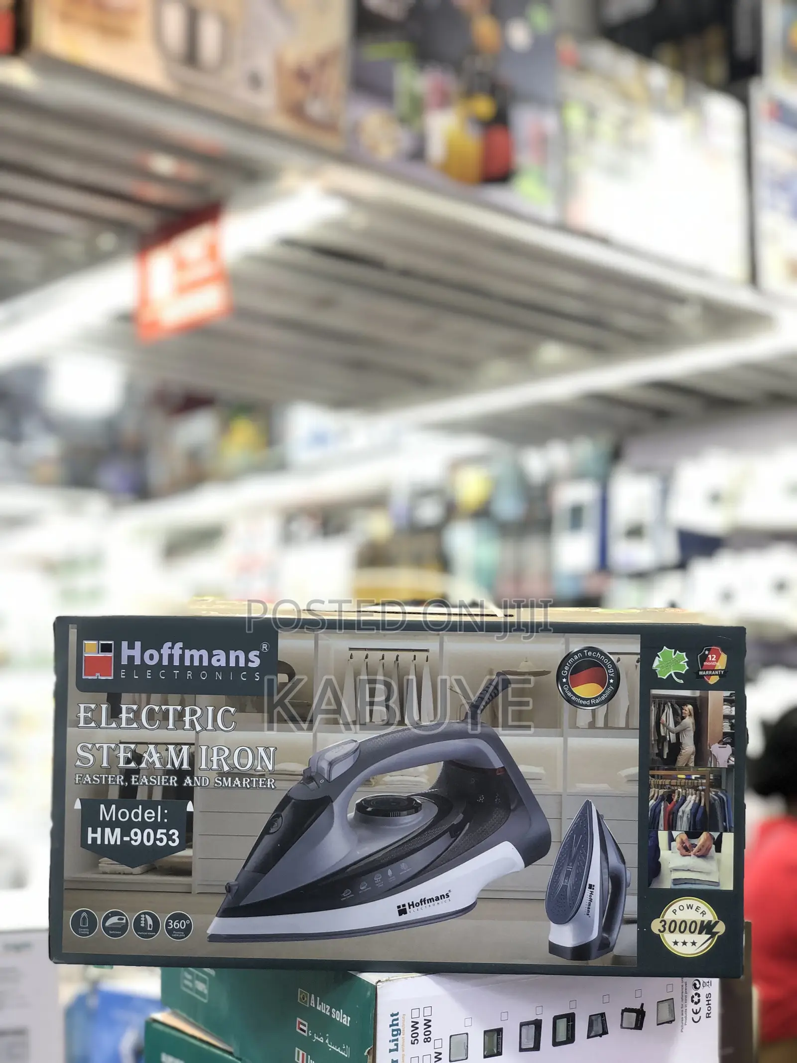 Hoffmans Hm-9053 Electric Steam Iron
