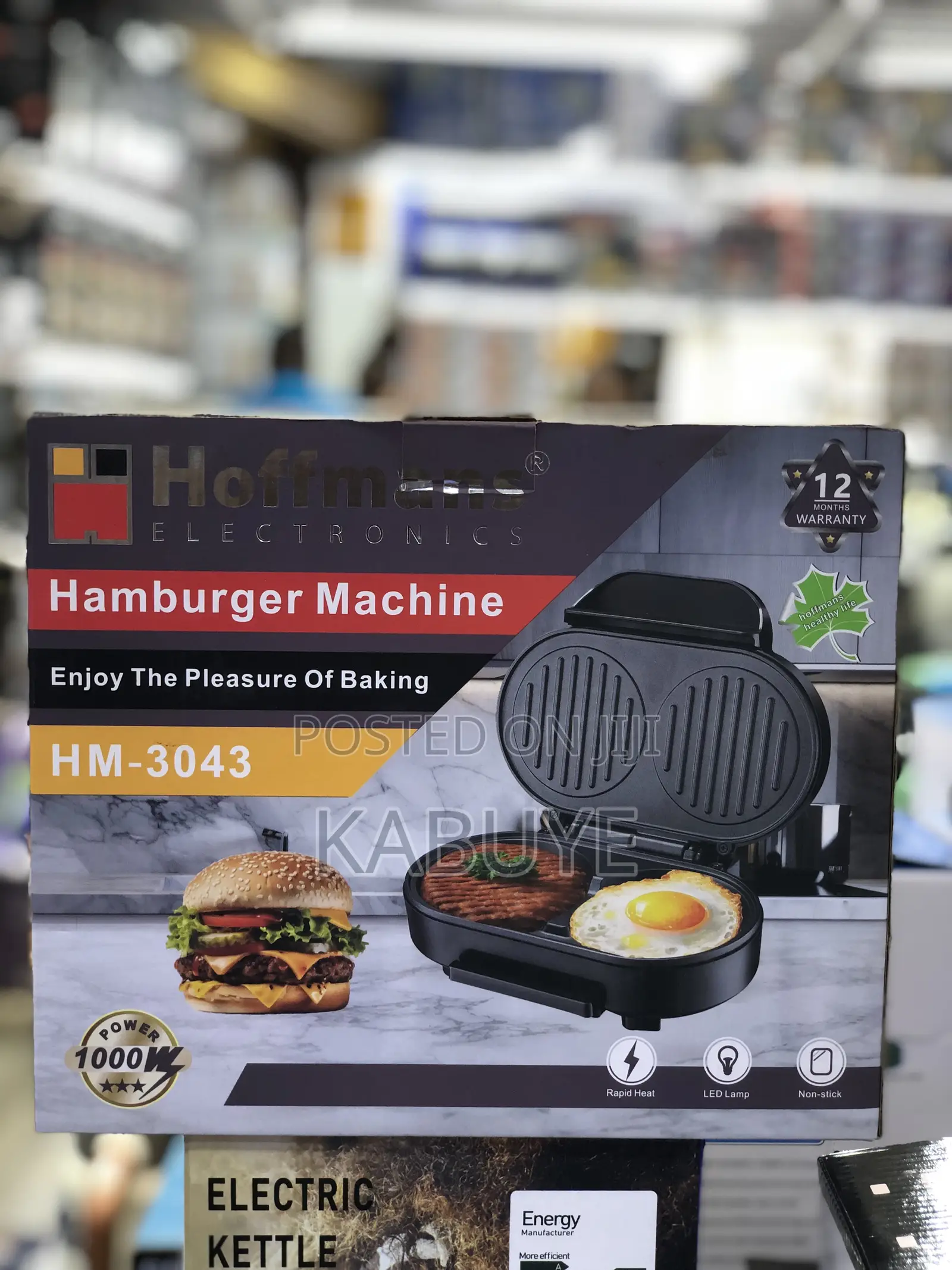 Hoffmans Hm-3043 Hamburger Machine
