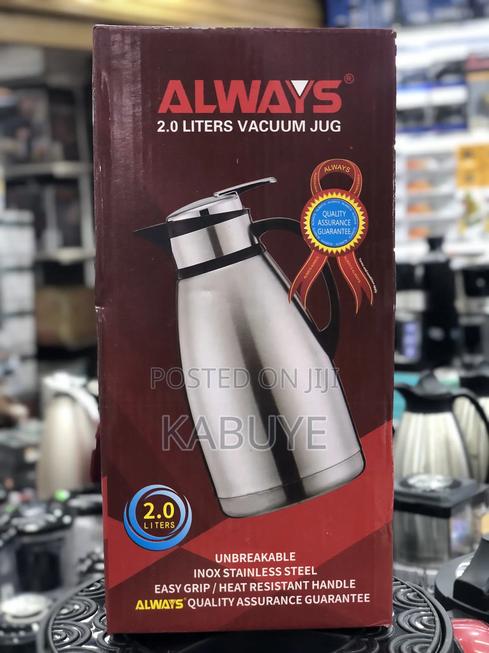 Always 2.0 Liters Vacuum Jug
