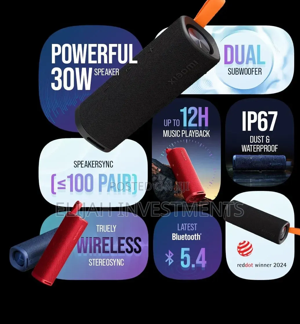 Xiaomi Sound Outdoor 30w Portable Bluetooth Speaker