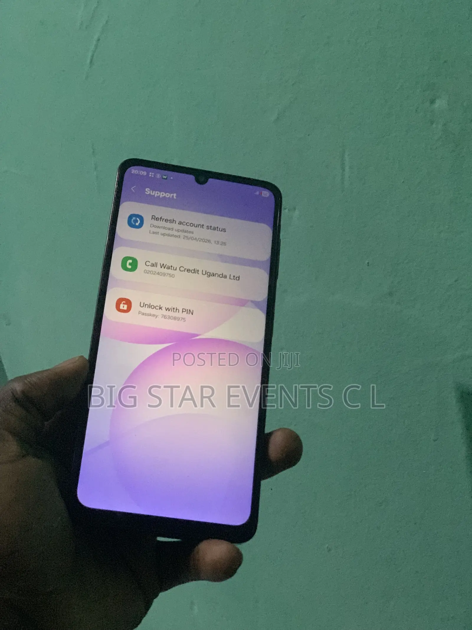 Samsung Galaxy A07 256 GB Gold