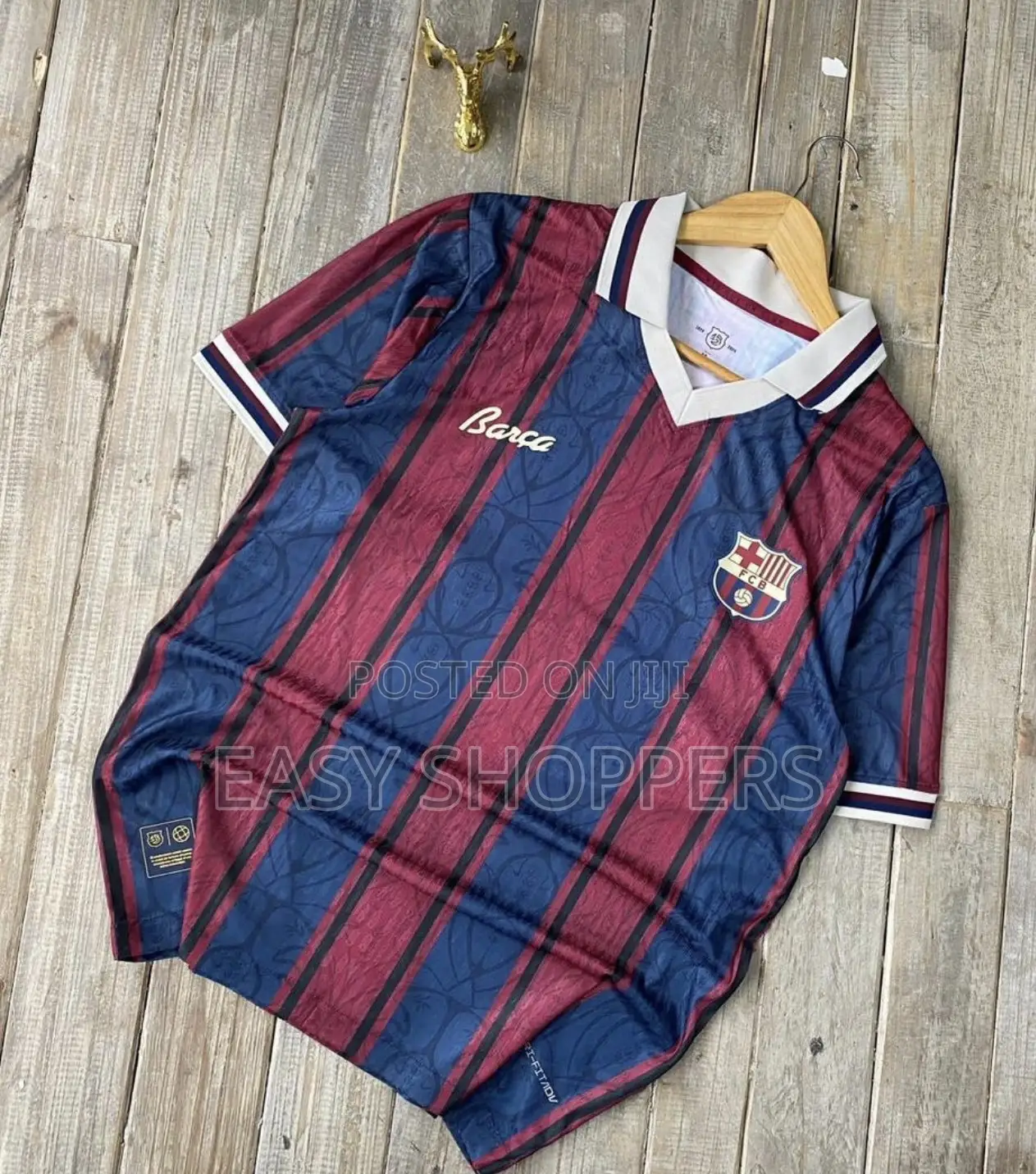Original Fc Barcelona Modernist 125th Anniversary Polo Jersey