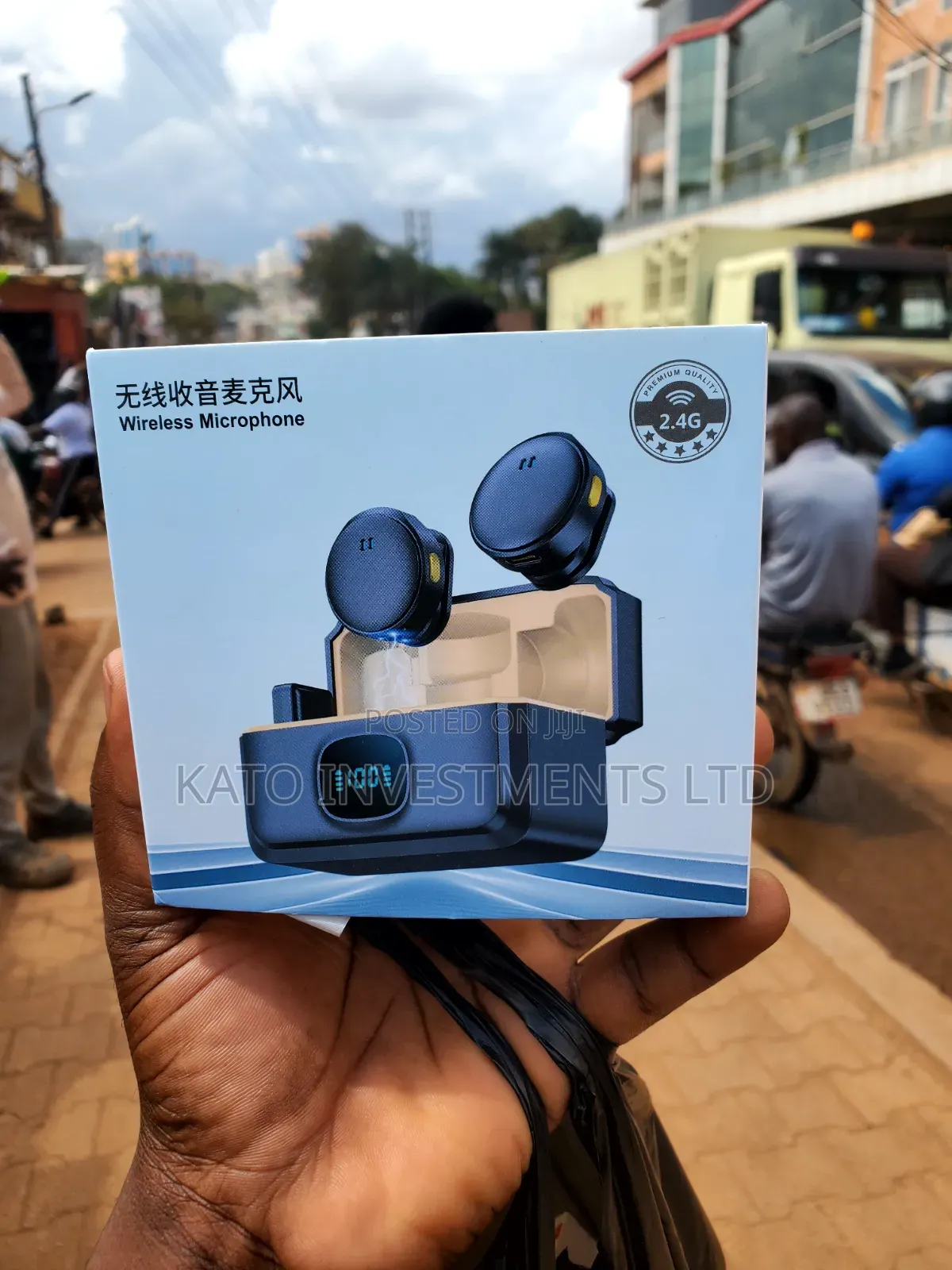 2.5g Button Wireless Microphone For Both Type C And iPhone
