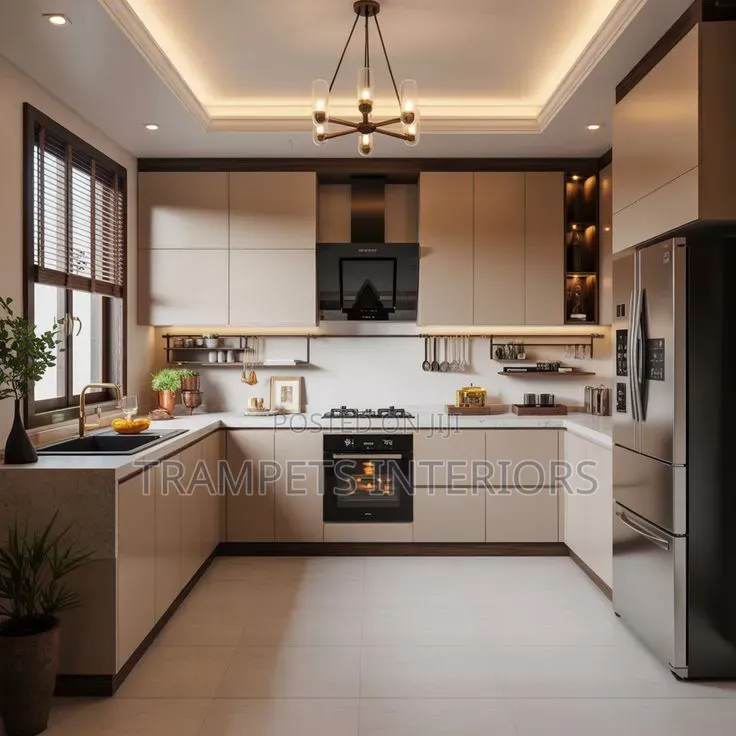 Kitchen Cabinets Designed for Ur Kitchen Setup 900,000 Per Metre