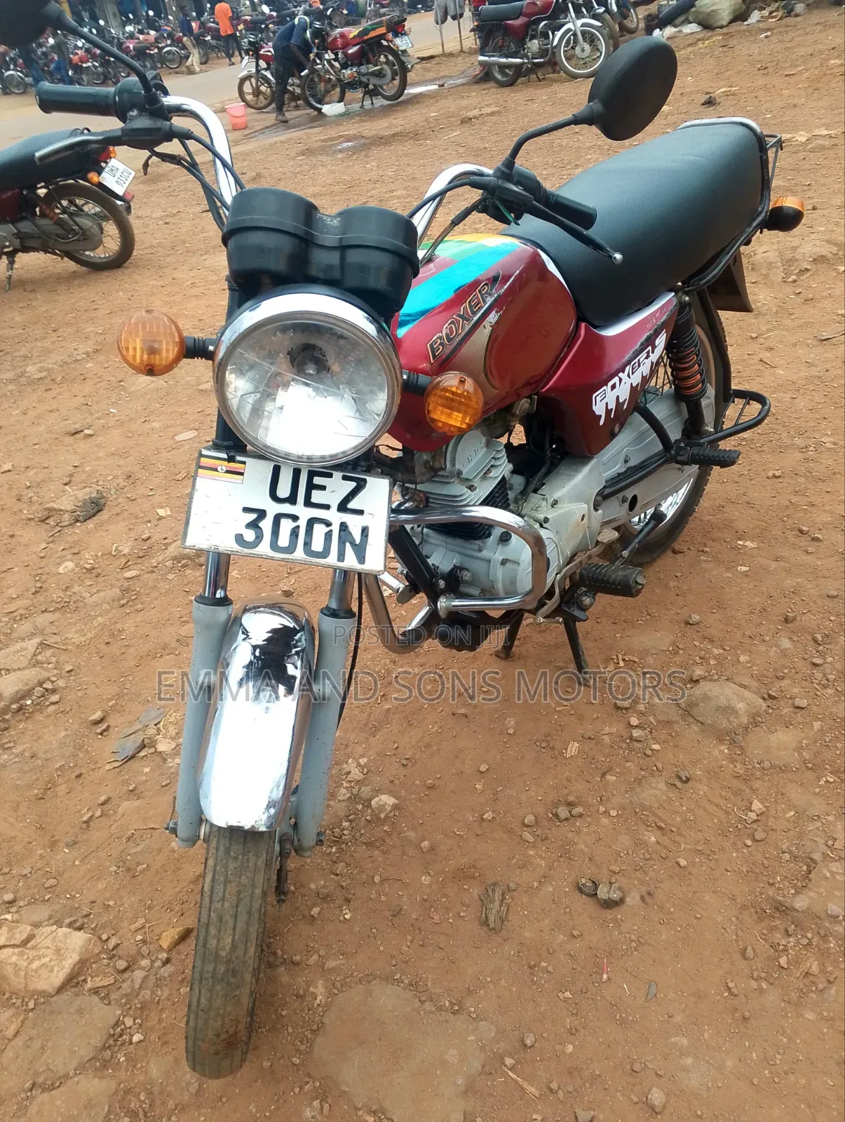 Bajaj Boxer 100 2022 Red