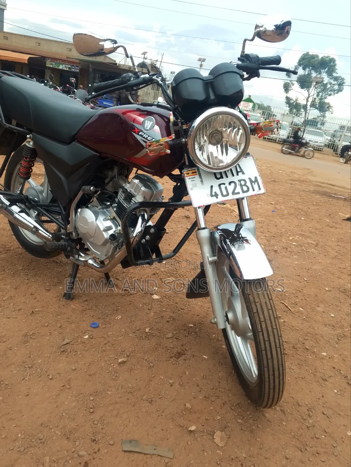 Bajaj Boxer 100 2025 Red