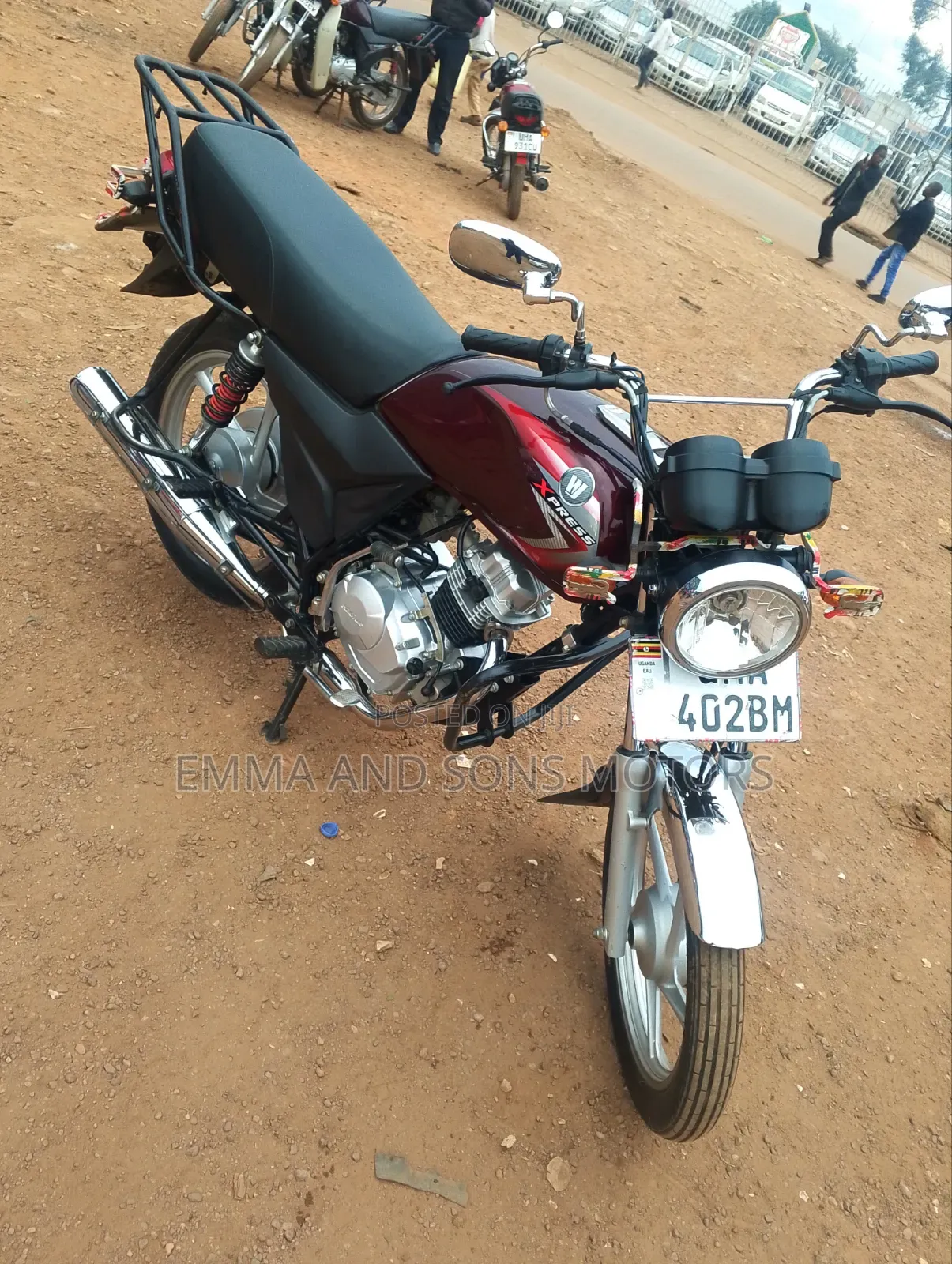 Bajaj Boxer 100 2025 Red