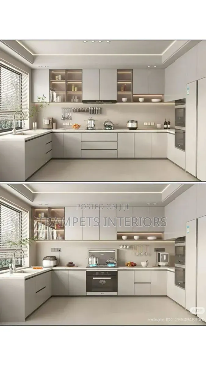 Kitchen Cabinets Designed for Ur Kitchen Setup 900,000 Per Metre