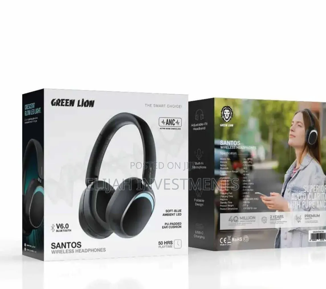 Green Lion Santos Wireless Headphones