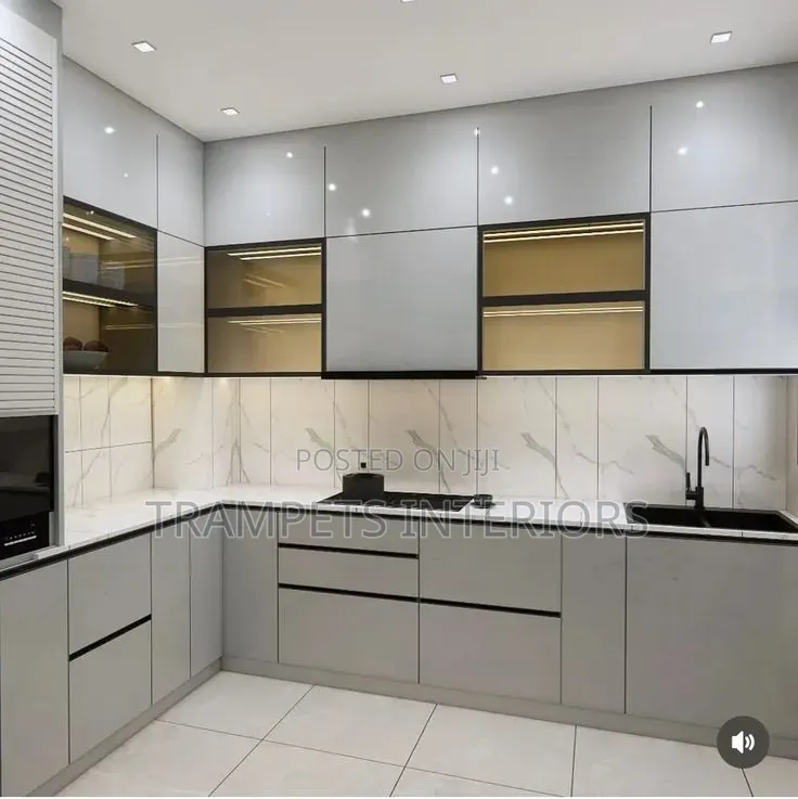 Kitchen Cabinets Designed for Ur Kitchen Setup 900,000 Per Metre