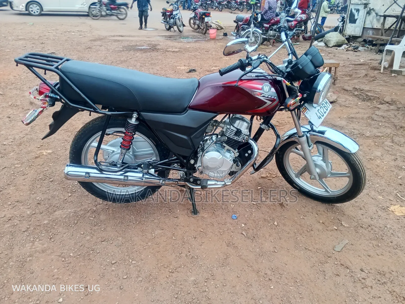 Haojue DH125 2025 Red