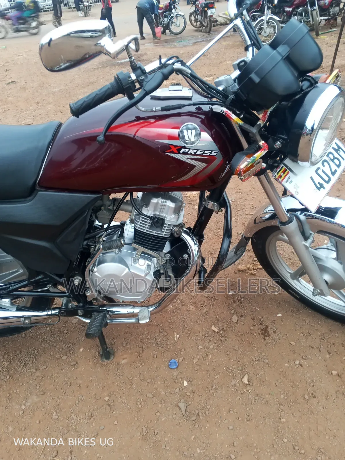 Haojue DH125 2025 Red