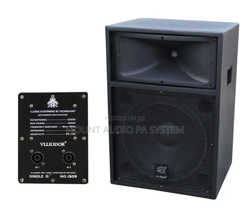 Villidor 15" Speaker Top