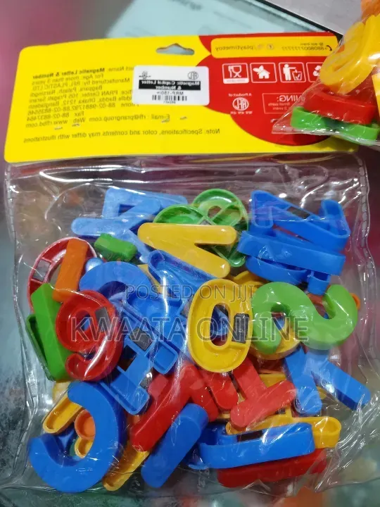 Alphabet Block Set For Homeschooling, Playgroups And Kindergarten