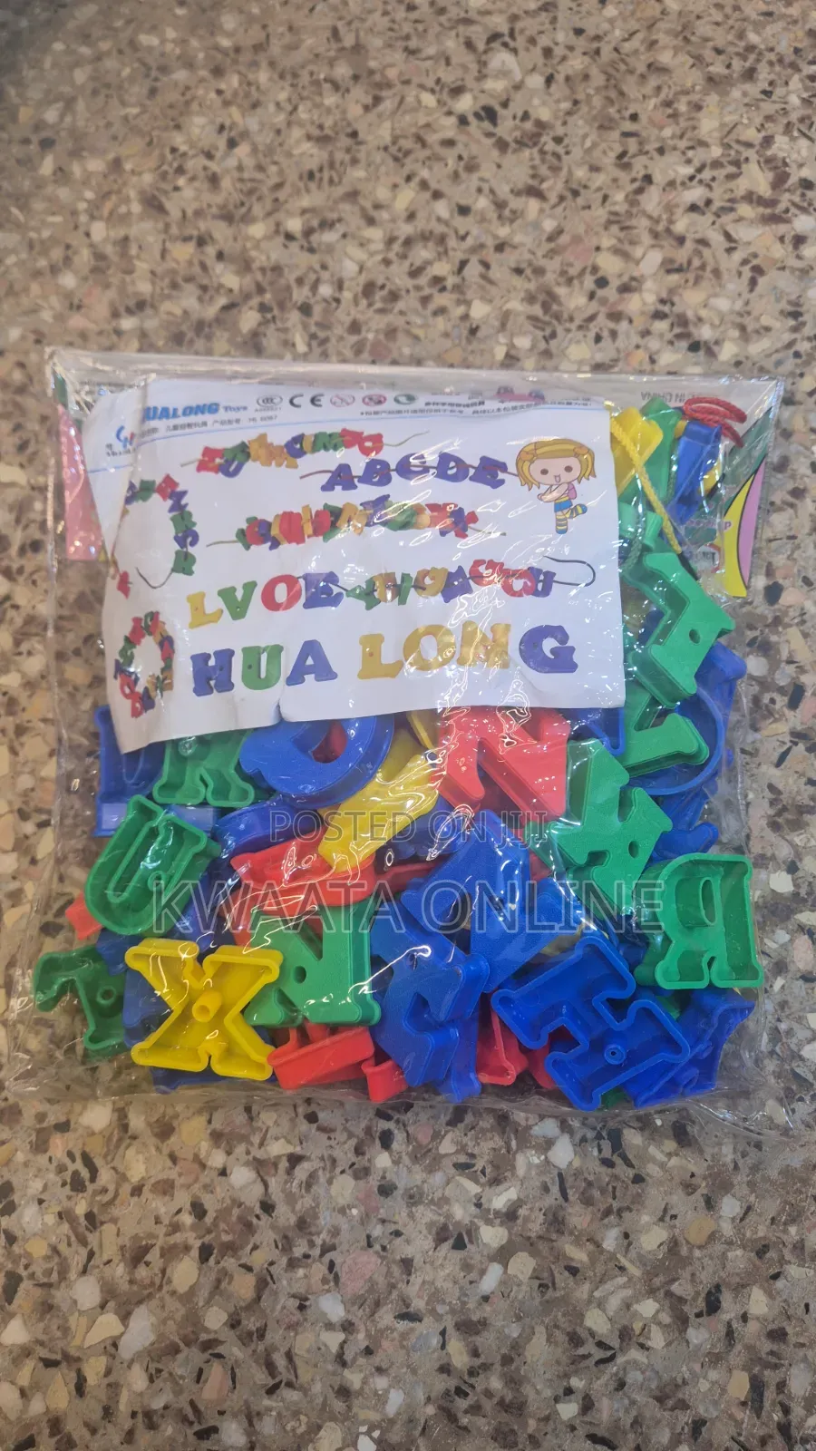 Alphabet Block Set For Homeschooling, Playgroups And Kindergarten