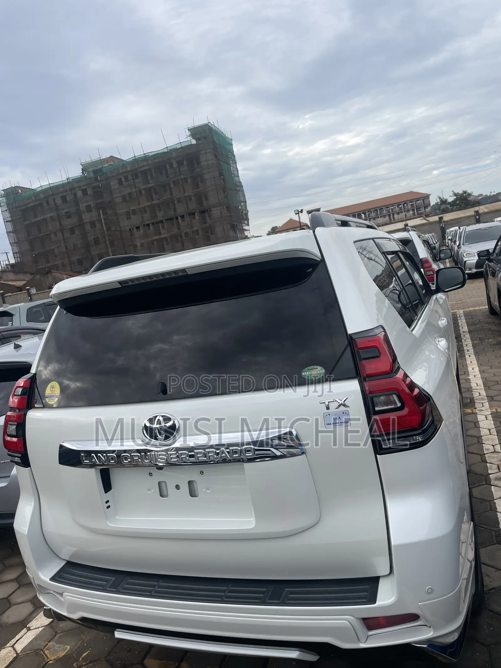 Toyota Land Cruiser Prado 2.8 2018 White