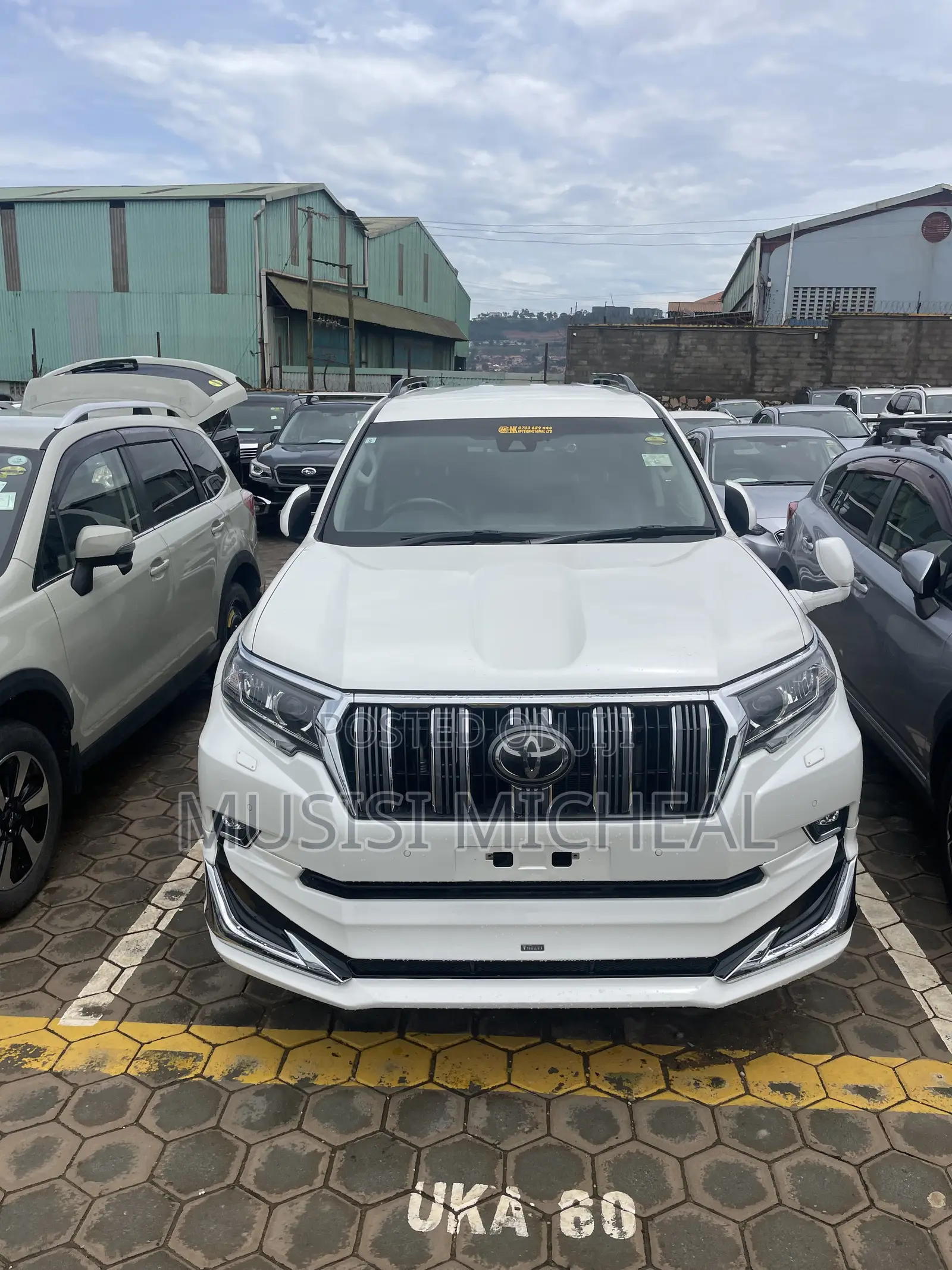 Toyota Land Cruiser Prado 2.8 2018 White
