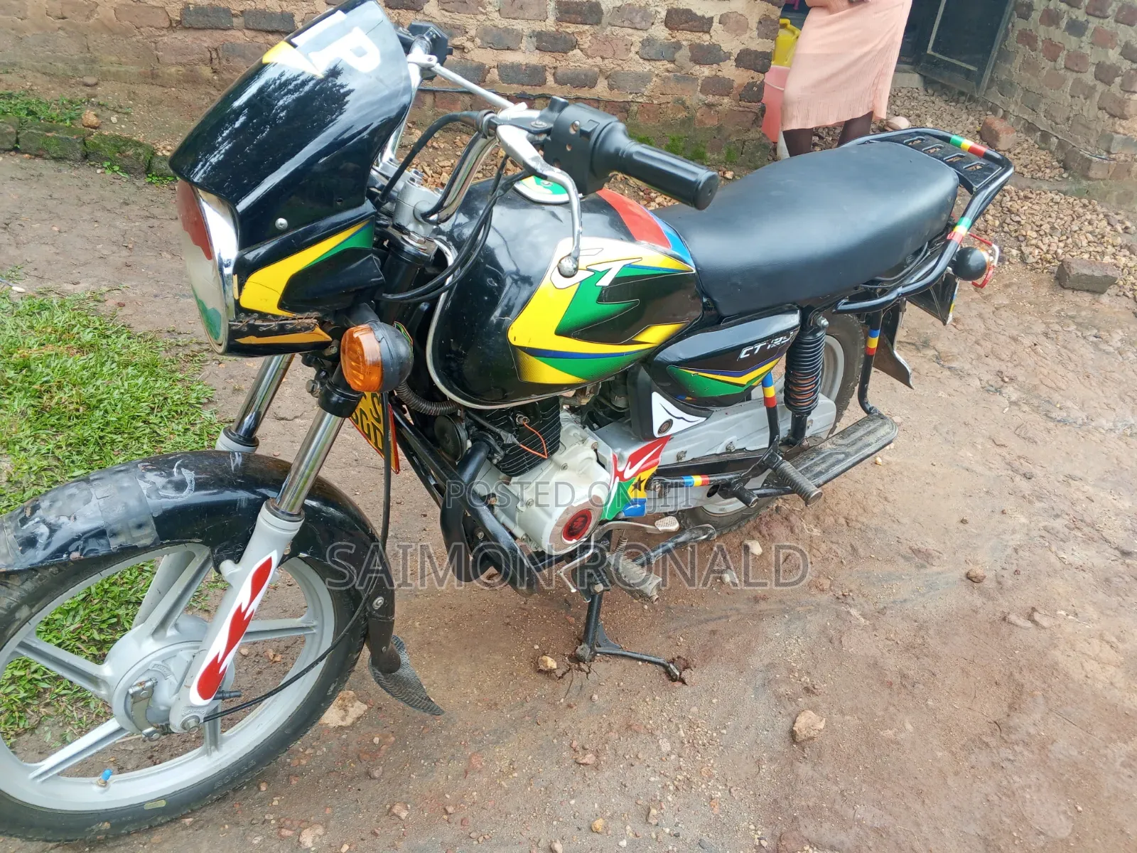 Bajaj Boxer 125 2018 Black