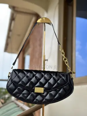 Wine-Red Shoulder Bag