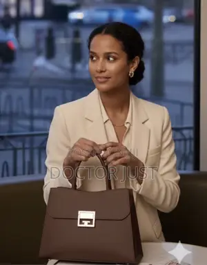 Brown Suede Handbag