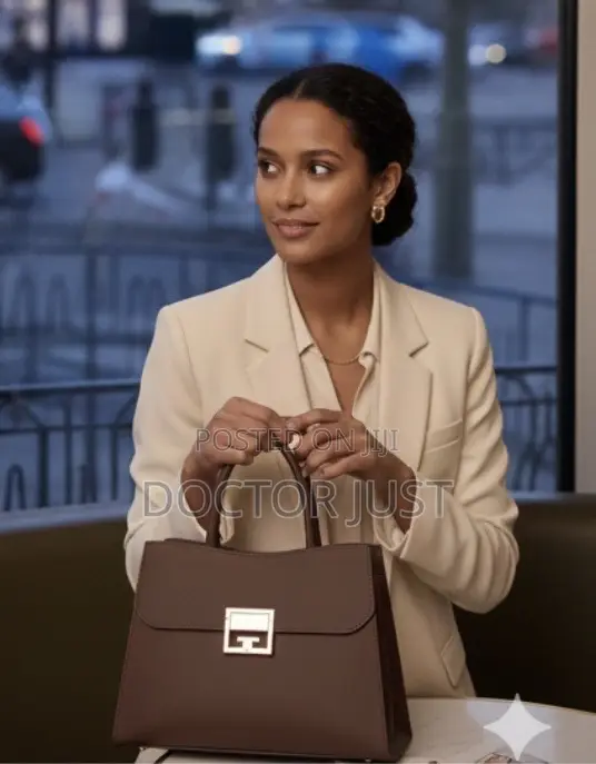 Brown Suede Handbag