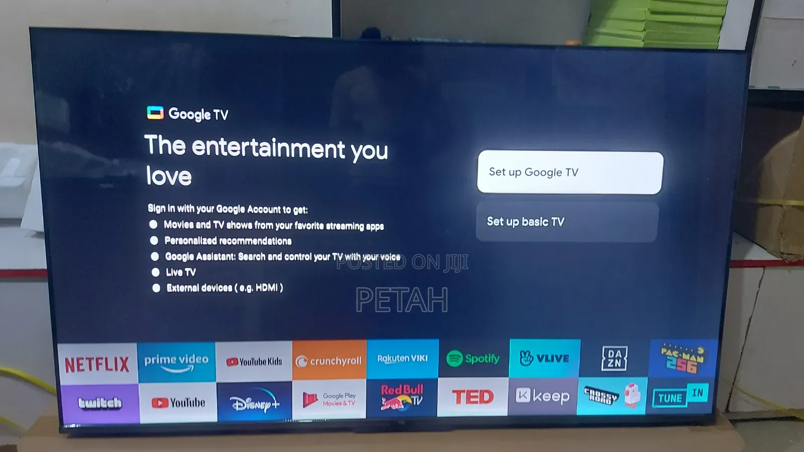65 Inches Pixel Smart Google Tv