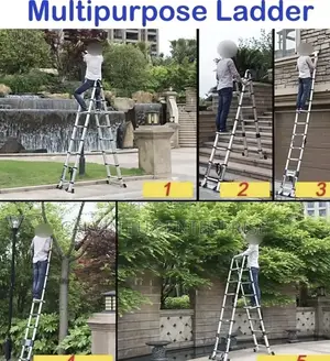 Telescopic Ladder Double Side 2.2m+2.2m