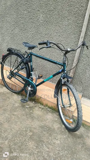 Germany Used Rex Giga 28 Inch Bike, Featuring a Rear Carrier Rack.