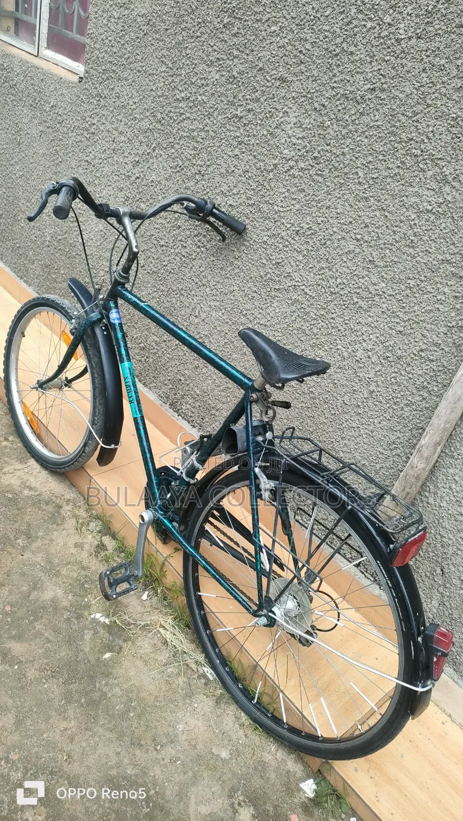 Germany Used Rex Giga 28 Inch Bike, Featuring a Rear Carrier Rack.