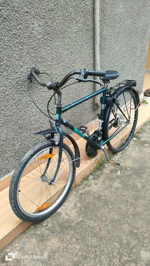 Germany Used Rex Giga 28 Inch Bike, Featuring a Rear Carrier Rack.