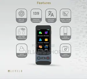 Levelo Fluentlink Offline Online Voice Translators