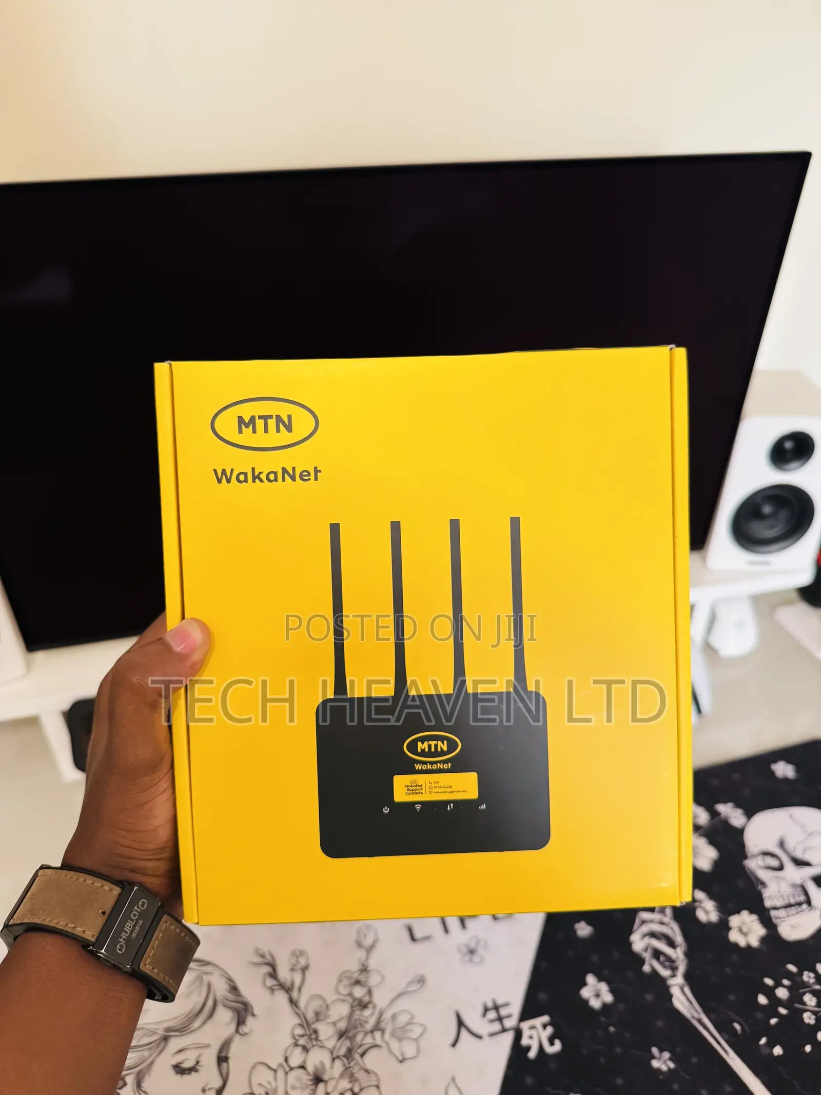 Unlocked 4g Router With a Backup Battery