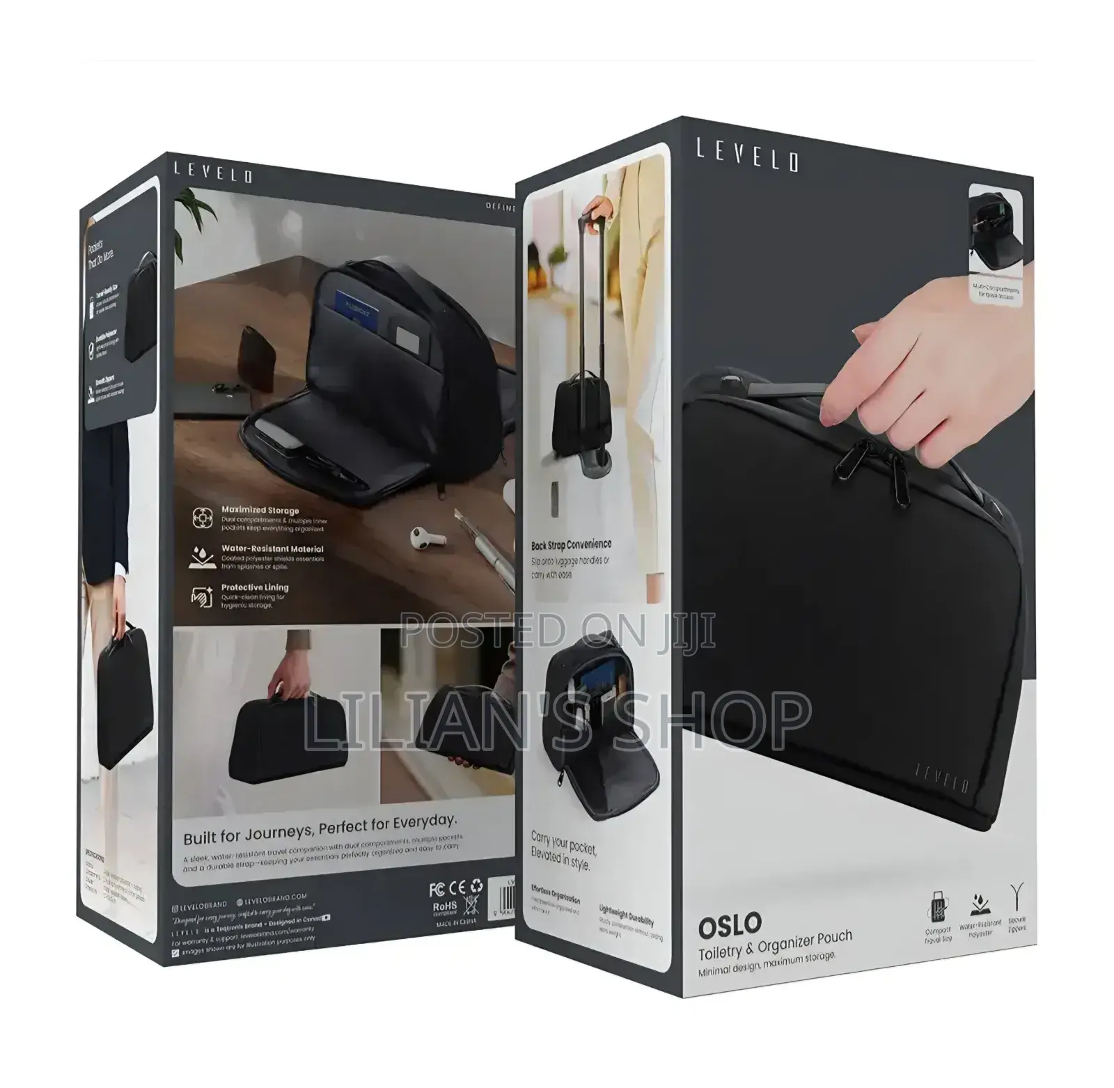 Levelo Oslo Pouch Toiletry Bag