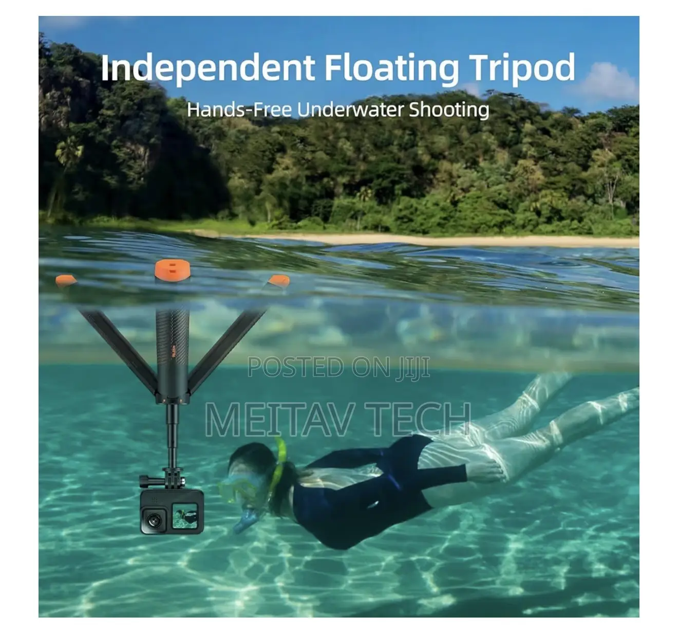 Floating Selfie Stick for Gopro, Insta360, Dji Osmo