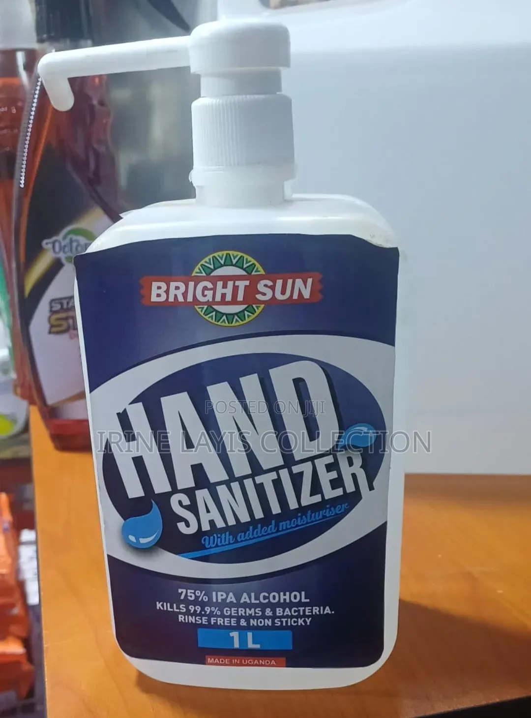 1ltr Hand Sanitizer Formulated With 75% Ipa Alcohol to Kill Germs.