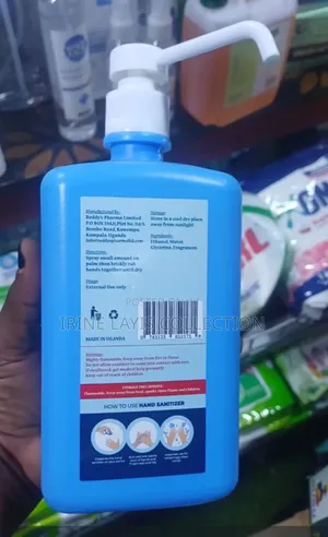 B-Safe 1-Liter Antibacterial Hand Sanitizer .