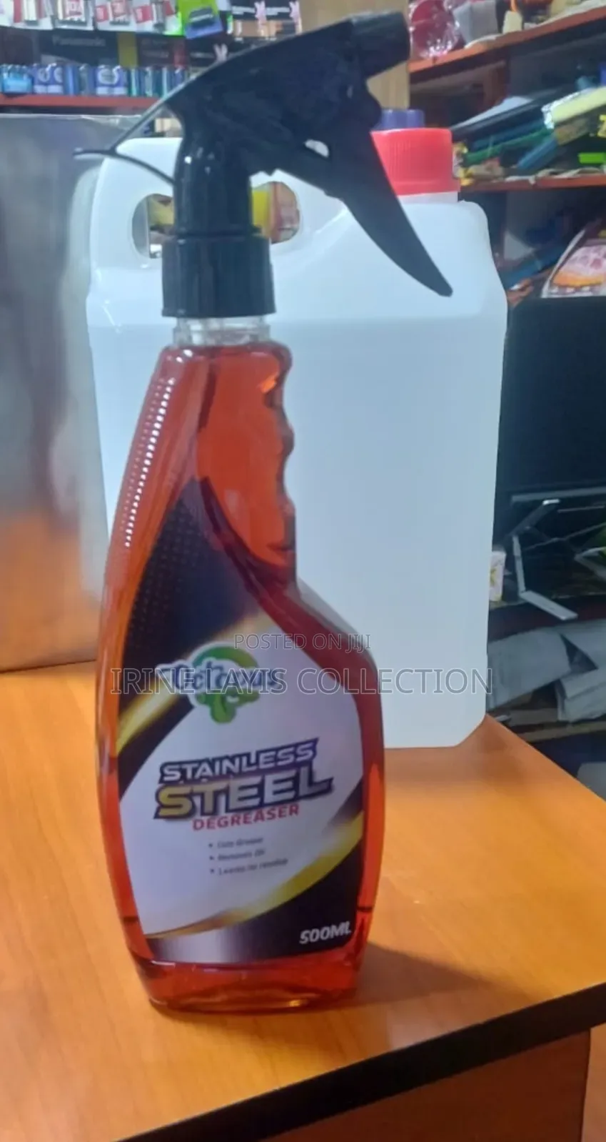 500ml Bottle of Octopus Brand Stainless Steel Degreaser