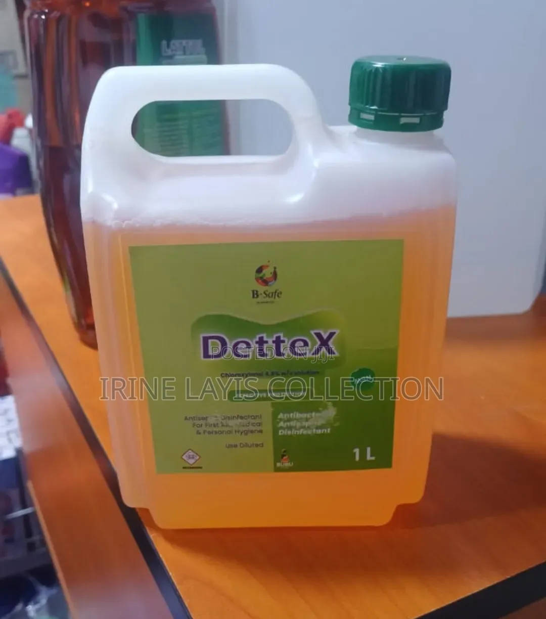 -Liter Bottle of B-Safe Dettex Antiseptic Disinfectant,