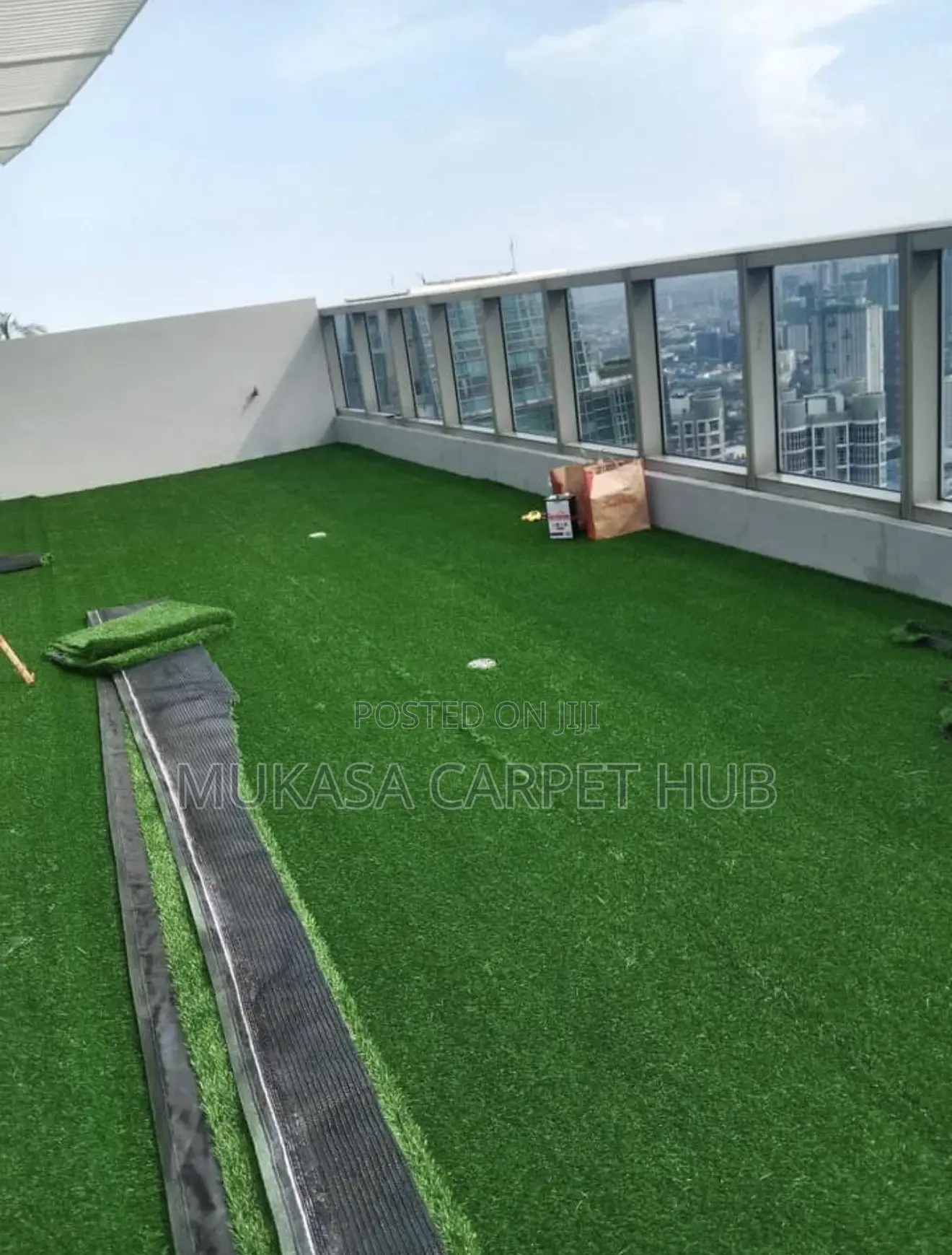 Premium Green Artificial Grass Carpet for Home Garden