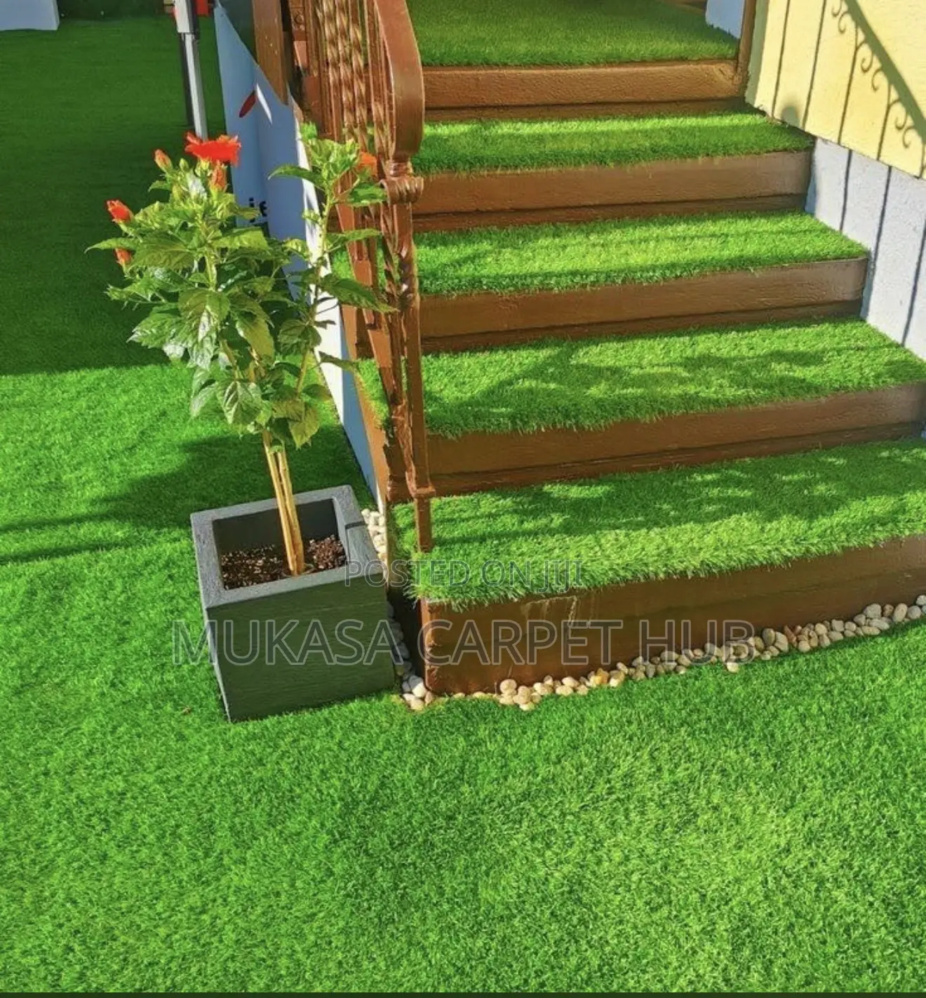 Realistic Artificial Green Grass Carpet for Modern Homes Description: