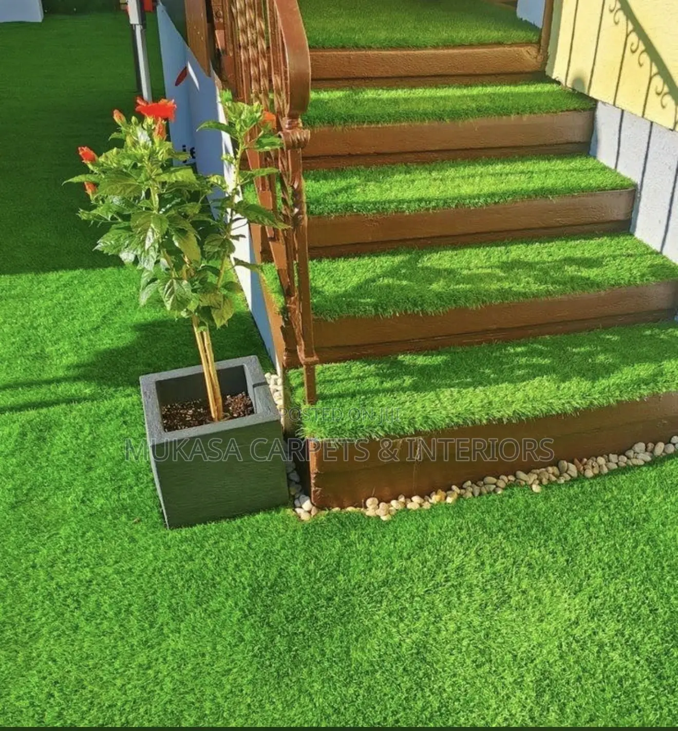 Realistic Artificial Green Grass Carpet for Modern Homes Description: