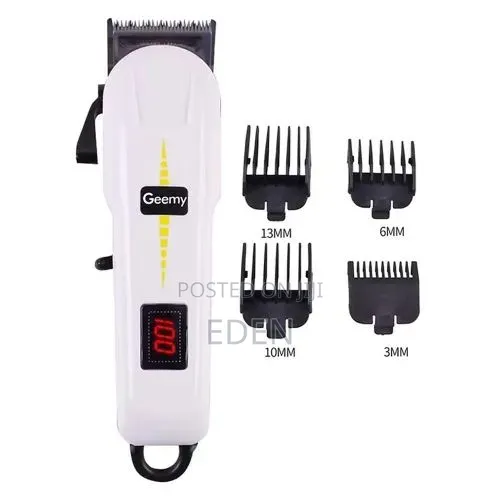 Geemy Rechargeable Cordless Shaving Machine With Battery Indicator
