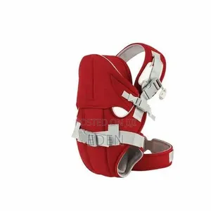 Baby Carrier With The Hood - Blue/Red