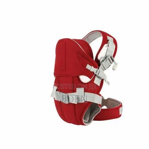 Baby Carrier With The Hood - Blue/Red