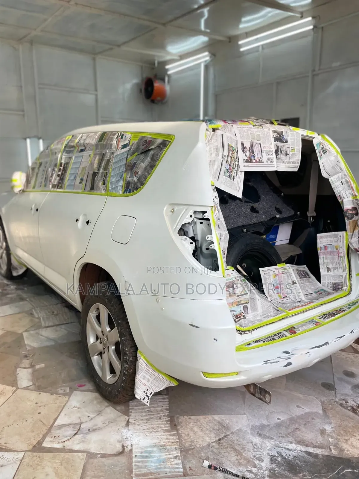 Budget-Friendly Car Body Spraying