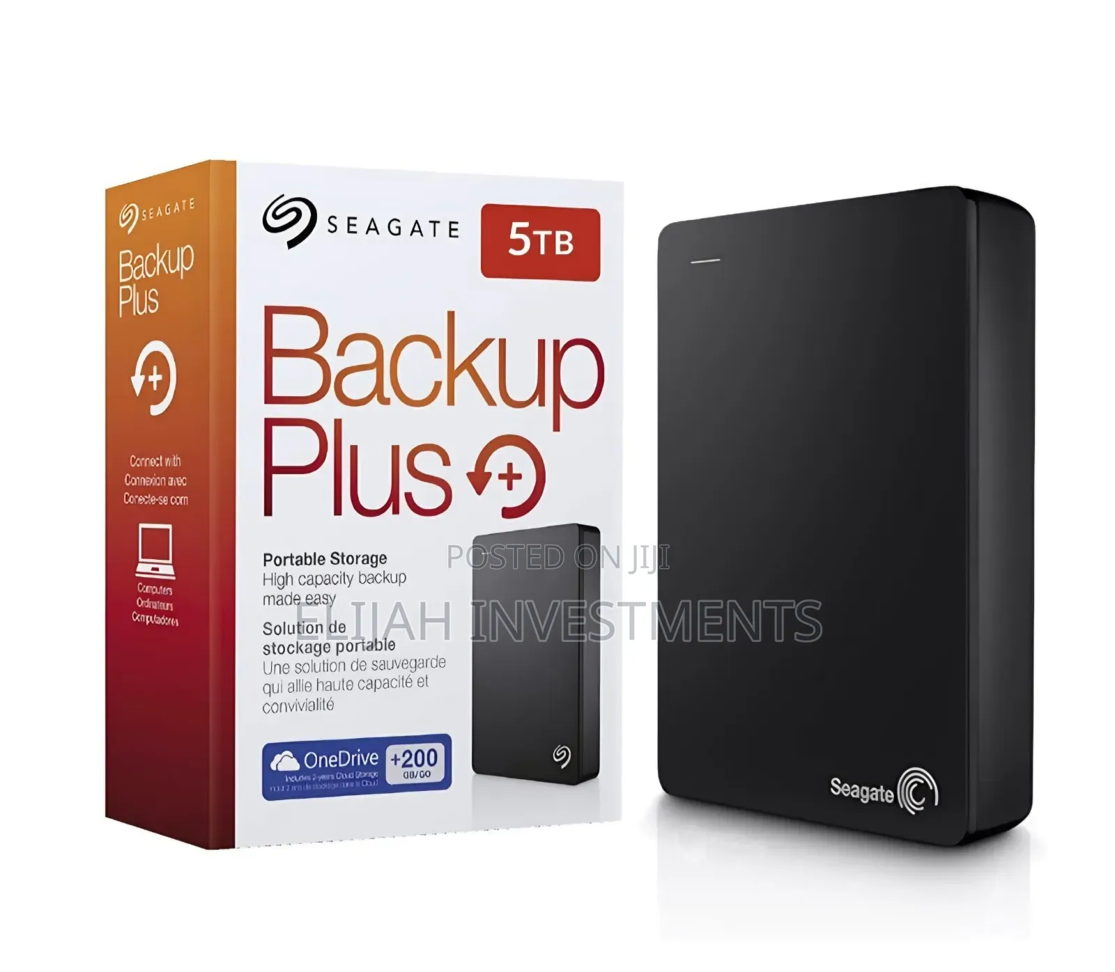 Seagate Backup Plus Portable 5tb External Hard Drive