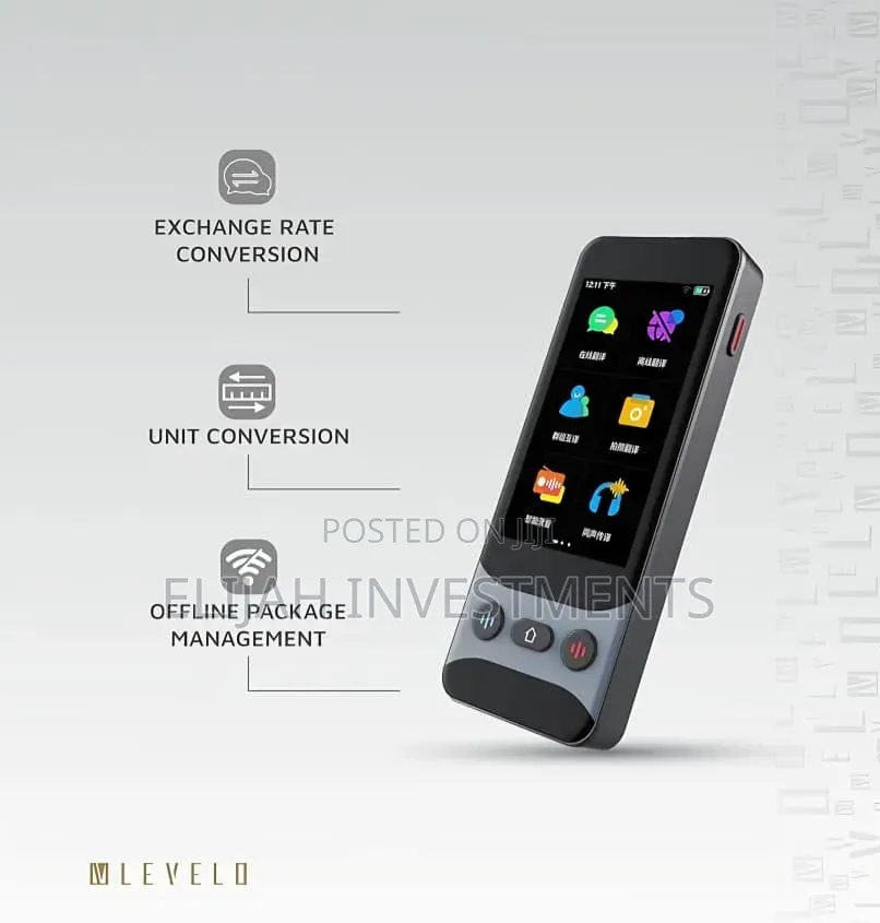 Levelo Fluentlink Offline Online Voice Translators