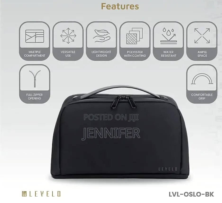 Levelo Oslo Pouch Toiletry Bag