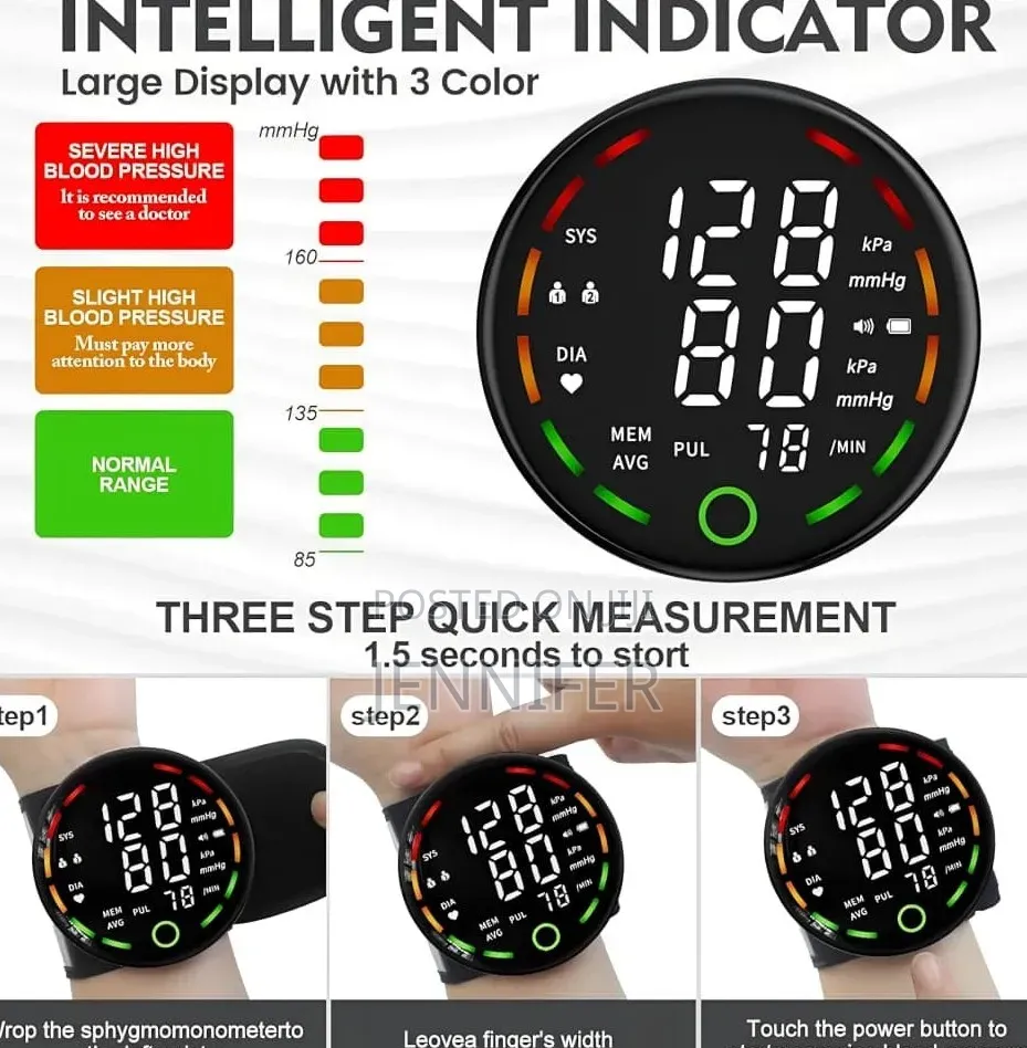 Porodo Liveon Digital Blood Pressure Monitor
