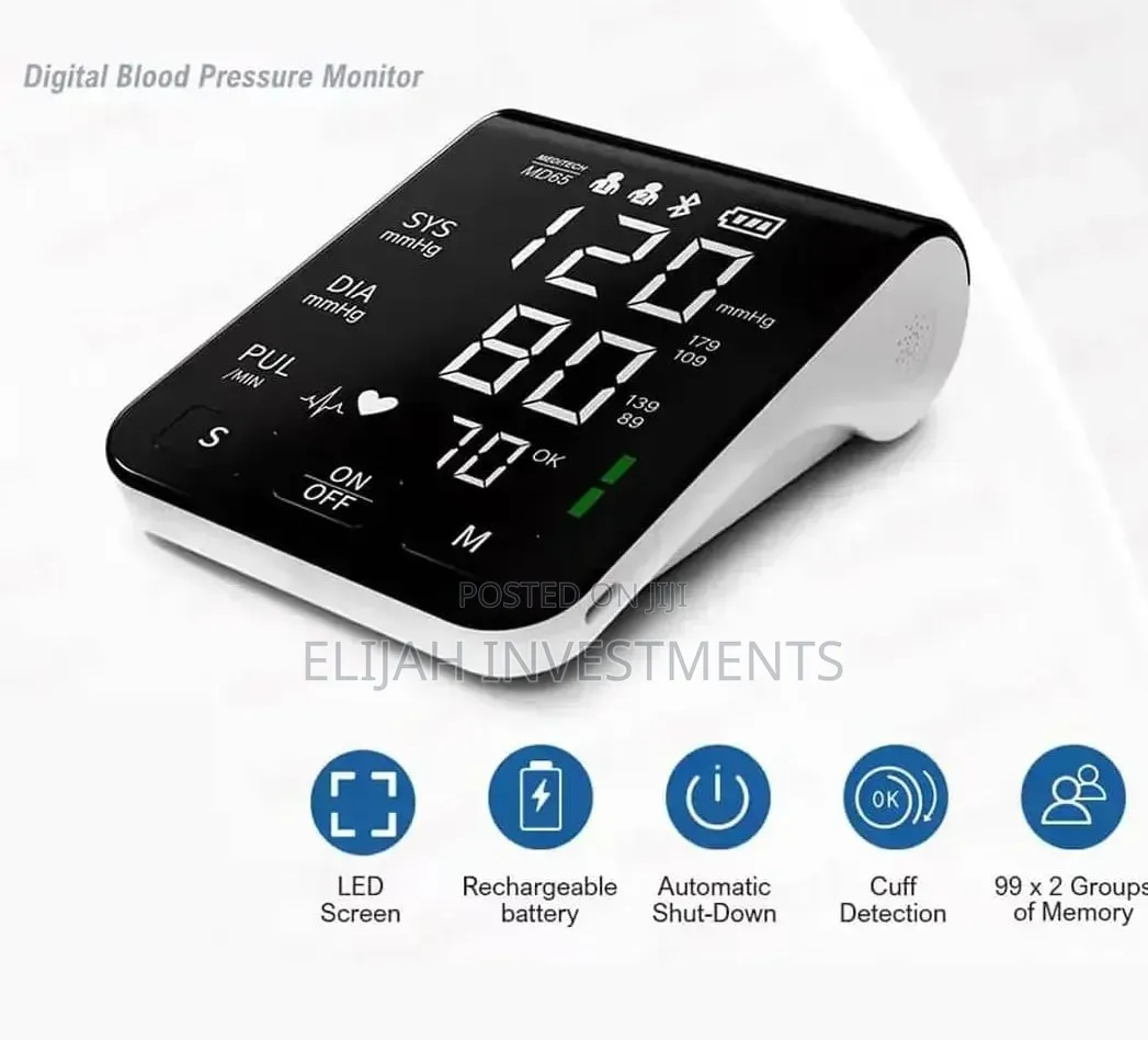 Porodo Premium Smart Digital Blood Pressure Monitor